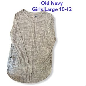 OLD NAVY girls tunic top.